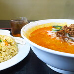 蘭 - 担々麺と炒飯