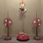 馳走なかむら - 店内の飾り、お雛様