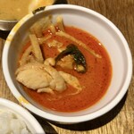 トランザム - ランチビュッフェのレッドカレー