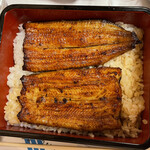 鰻はし本 - 横山さんの鰻2年物大ヒネ鰻重