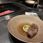 北海道焼肉 北うし - びえい和牛サーロインの焼き好き