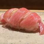 鮨 さいとう - 大トロ　砂ずり　腹上一番