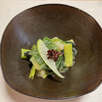 鰻はし本 - 九条ねぎのぬた