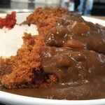 わ楽 - カツカレー(ご飯100g)