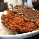 わ楽 - カツカレー(ご飯500g)