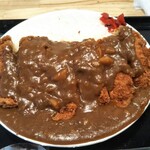 わ楽 - カツカレー(ご飯500g)