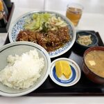 三喜食堂 - チキン竜田揚げ　小ライス　730円