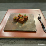 カーサ・デル・チーボ - 銀の鴨 レバームースのパヴェ仕立