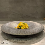 カーサ・デル・チーボ - 生海胆と青さのサフランタリアテッレ