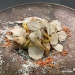 カーサ・デル・チーボ - サマートリュフとシャモロックのラグーのキタッラ