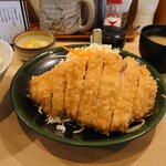 とんかつ生駒 - ろーすかつ定食　\1200(22-05)