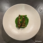 カーサ・デル・チーボ - 蝦夷あわびと筍のグラティナート