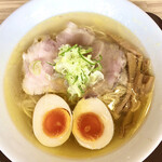 らぁ麺 おかむら - 会津地鶏ラーメン｢塩｣