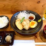 Kashiwa - とり天定食　700円