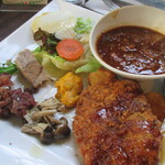 炭焼ハンバーグの店あらかると - 