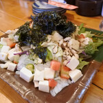 Kanzen Koshitsu Izakaya Torikin - ささみと豆腐のチョレギサラダ　¥650