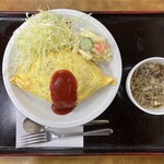 あらかわ食堂 - オムライス　８５０円　(2022/03)