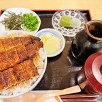 Unagi No Miyata - 一半ミニまぶし(うなぎ約1/2尾)(ご飯大盛り)