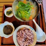 ダイニング 英 - たっぷり島野菜味噌汁定食