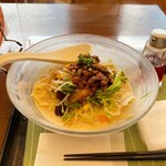 リンガーハット - 冷やし麻婆茄子ちゃんぽん