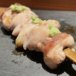 とり茶太郎 - 茶太郎鳥肩