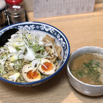 らぁめん 創 - 生姜味噌つけ麺（５月限定）920円