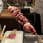 とり茶太郎 - ホロホロ鳥、名古屋コーチンMIX背肝