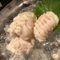 並木橋なかむら - 活〆鱧湯引き梅わさび