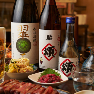 [A wide selection of sake! 】 Young girls and drinkers will be very satisfied ♪ Original shochu too