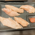 鶏の焼肉 ピリ辛鶏 - 