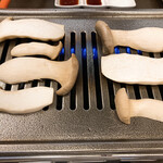 鶏の焼肉 ピリ辛鶏 - 