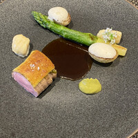 レストラン ラ・フロレゾン・ドゥ・タケウチ - 豚フィレ肉のロースト