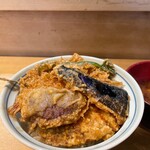 天ぷらと天丼 五島 - 海老野菜天丼