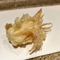 日本橋 蕎ノ字 - 車海老の頭