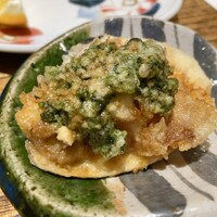 日本橋 蕎ノ字 - ハマグリのかき揚げ風