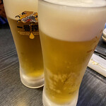 鯨屋 - 生中(一番搾り)@490円(税抜)