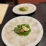 個室ふぐかに料理 磯笛 - てっさ⁽⁽ଘ( ˊᵕˋ )ଓ⁾⁾