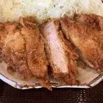 Tonkatsu Santa - ロースかつ定食　(2022/04)