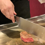 銀座鉄板焼き 肉一凛宮 - 