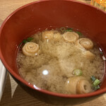 Tonkatsu Kare Butadaimyou - お味噌汁