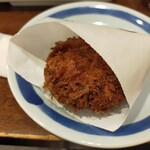 かぶら屋 - メンチ