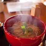 そば屋 案山棒 - そば屋　案山棒　朝そばかけ