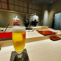 博多 鮨 まつもと - ビール