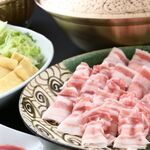 でんや - 料理写真:滋養豚しゃぶしゃぶ鍋