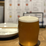 Tamaya craftbeer - ゴールデンエール M；790円。