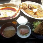 福浦漁港 みなと食堂 - 初島定食（2022.4）