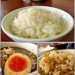 虎 - とらつけ麺には小ライス付
