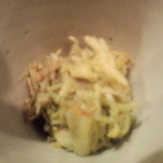 日本料理 たかむら - ズワイガニの身にカニミソを入れて・・・美味