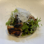 味乃しゅうか - 金目鯛　ザクロ酢ソース