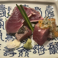 ぎんざ 一二岐 - 藁焼き　初鰹